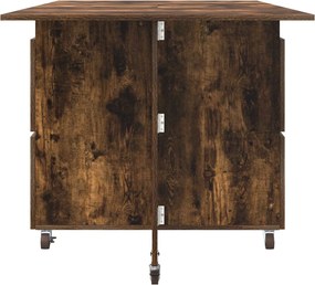 vidaXL Τραπέζι φαγητού 140 x 80 x 77 cm Επεξεργασμένο Ξύλο