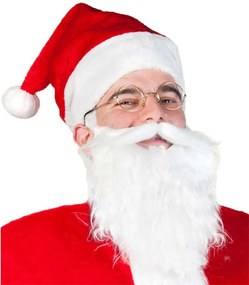 Σετ Άγιου Βασίλη Γυαλιά (Χωρίς Τζάμι) με Γενειάδα 315431