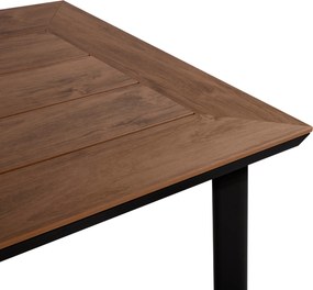 ΤΡΑΠΕΖΙ ΑΛΟΥΜΙΝΙΟΥ TABER ΜΕ POLYWOOD HM5132.12 ΓΚΡΙ 160x92x72