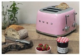 Τοστιέρα Smeg TSF03PKEU Ροζ 2000 W