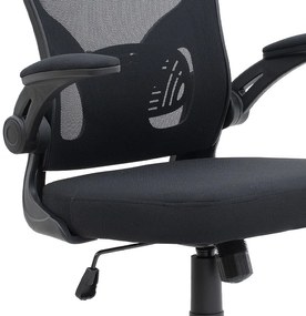 Καρέκλα γραφείου διευθυντική Falcon Megapap με ύφασμα Mesh χρώμα μαύρο 68x65x119/129εκ.