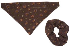 Σετ Μπαντάνα Σκύλου και Scrunchy 28x16 DES 003