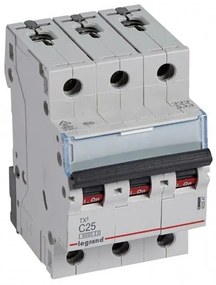 Αυτόματη Ασφάλεια 25A C 3Π 6kA Tx3 403547 Legrand 403547
