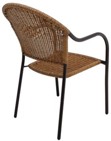 Καρέκλα FL234 Fylliana Καφέ 65x54x87 εκ. 65x54x87 εκ.