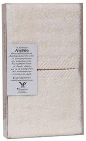 Πετσέτες Spa Σε Συσκευασία Δώρου 3 (Σετ 3τμχ) Ivory Anna Riska Σετ Πετσέτες 30x50cm 100% Βαμβάκι