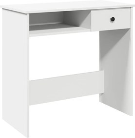 vidaXL Γραφείο Λευκό 80 x 40 x 75 εκ. από Μοριοσανίδα