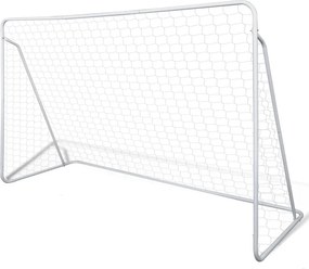 vidaXL Τέρματα Ποδοσφαίρου 2 τεμ. 240 x 90 x 150 εκ. Ατσάλινα