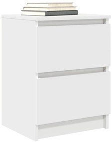vidaXL Έπιπλο Τηλεόρασης Λευκό 40x35x54 εκ. από Επεξεργ. Ξύλο