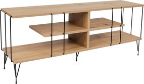 Έπιπλο Τηλεόρασης - Eze - Χρώμα Δρυς - 120x30x45εκ