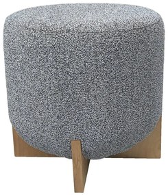 Σκαμπό Μπουκλέ Volcano 16-0695 45x45x45 Beige-Black