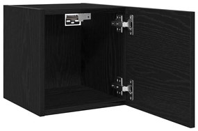 vidaXL Ντουλάπι TV Μαύρο 30.5 x 30 x 30 εκ. Επεξεργασμένο ξύλο