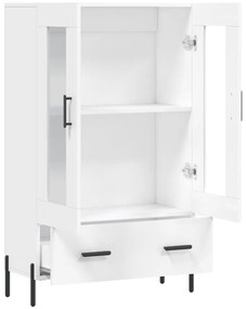 vidaXL Ντουλάπα Λευκή 69,5 x 31 x 115 εκ. από Επεξεργασμένο Ξύλο