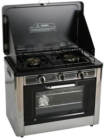 Thermogatz CS-02 Φουρνάκι Αερίου 25lt με 2 Εστίες