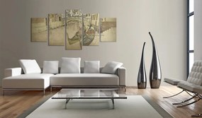 Πίνακας - Venice and Gondola - 100x50