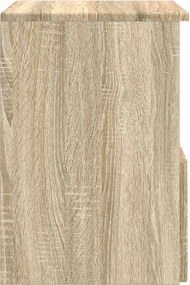 vidaXL Ντουλάπι Μπάνιου Sonoma Δρυς 30 x 44,5 x 50 εκ.