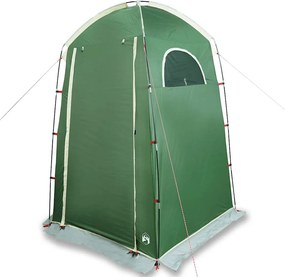 vidaXL Σκηνή Ντους Πράσινη Αδιάβροχη