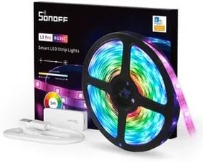 SONOFF smart LED καλωδιοταινία L3 Pro, RGBIC, αδιάβροχη, Wi-Fi & BT, 5m