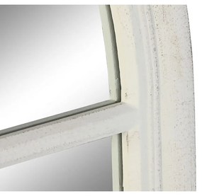 Τοίχο καθρέφτη Home ESPRIT Λευκό Παράθυρο 80 x 4 x 140 cm