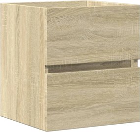 vidaXL Ντουλάπι Νιπτήρα Sonoma Δρυς 41x38,5x45 εκ. Επεξεργασμένο Ξύλο