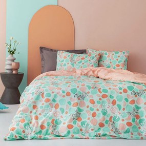 Σεντόνια Υπέρδιπλα (Σετ) Palamaiki Fashion FL6186 Βεραμάν ΧΩΡΙΣ ΛΑΣΤΙΧΟ 240x260