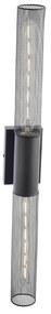 Απλίκα Τοίχου Aca Alcatraz OD602W72BK Black