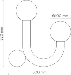 Επιτραπέζιο Φωτιστικό Rigoberta Table Μαύρο