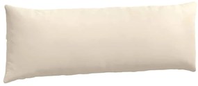 vidaXL Μαξιλάρι Καναπέ 2 pcs Μπεζ 120 x 40 cm ύφασμα