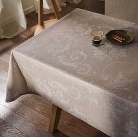 Τραπεζομάντηλο Whitney 531 Taupe Gofis Home 135X180cm Βαμβάκι-Πολυέστερ