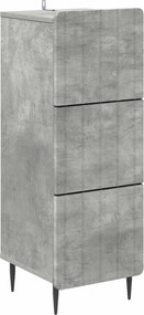 vidaXL Ντουλάπι με Συρτάρια 33 x 34,5 x 92 εκ. Επεξεργασμένο Ξύλο