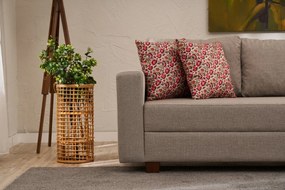 3-Seat Sofa-Bed Aly - Beige Beige