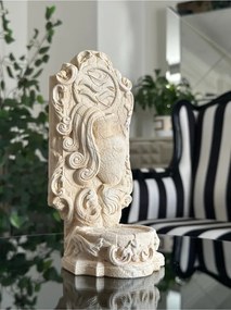 Stewehome αντικ αμπούλα κεριού διακοσμητικό μπίμπλο 21x9x10 cm