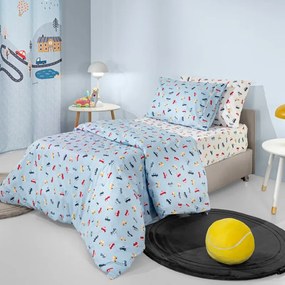 Σετ Σεντόνια Παιδικά 165x250 Roadtrip Sky 5206480698736