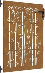 vidaXL Πύλη Κήπου 85 x 150 cm Ατσάλι με Επικάλυψη Πούδρας Κλειδώσιμο