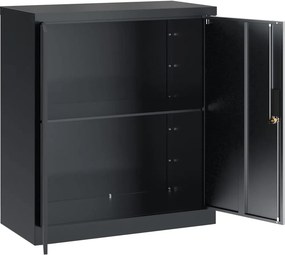 vidaXL Αρχειοθήκη Ανθρακί 79 x 40 x 90 εκ. από Ατσάλι