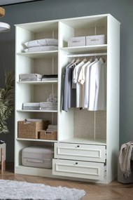 Wardrobe Mira 210 White