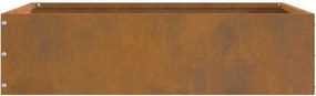 vidaXL Περίγραμμα γκαζόν 6 pcs Σκ rusty 50 x 50 x 13 εκ