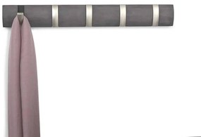 Umbra flip Ξύλινη κρεμάστρα τοίχου 5 θέσεων 51Χ6.5εκ 318850-1143