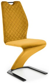 K442 chair color: mustard DIOMMI V-CH-K/442-KR-MUSZTARDOWY DIOMMI-60-21211