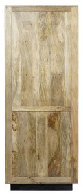 Σκευοθήκη DKD Home Decor Μαύρο Φυσικό Ξύλο από Μάνγκο 70 x 35 x 185 cm 70 x 35 x 184 cm