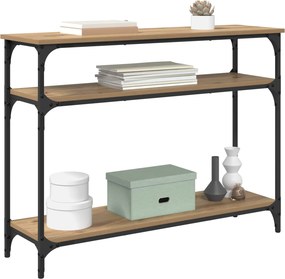 vidaXL Τραπέζι κονσόλας Artisan Oak 100 x 29 x 75 εκ.