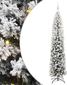 vidaXL Τεχνητό Χριστουγεννιάτικο Δέντρο με 300 LED Πράσινο 210 cm