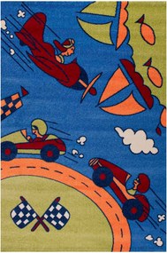 Παιδικό Χαλί (133x190) Polcarpet Star 646 Airplane