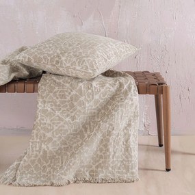 Ριχτάρι Wonder Beige Ρυθμός Διθέσιο 180x240cm Βαμβάκι-Chenille