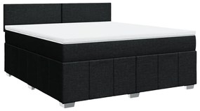 ΚΡΕΒΑΤΙ BOXSPRING ΜΕ ΣΤΡΩΜΑ ΜΑΥΡΟ 180X200 ΕΚ. ΥΦΑΣΜΑΤΙΝΟ 3287142