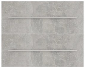 Ντουλάπι Νιπτήρα Γκρι Σκυροδέμ. 60 x 38,5 x 48 εκ. Μοριοσανίδα - Γκρι