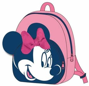 Σχολική Τσάντα Minnie Mouse Ροζ 18 x 22 x 4 cm