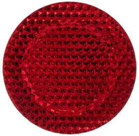 Χριστουγεννιάτικη Πιατέλα (Φ33) A-S Pixel Red 169548A