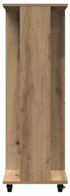vidaXL Ντουλάπα artisan δρυς 102 x 38 x 110 εκ. Επεξεργασμένο ξύλο
