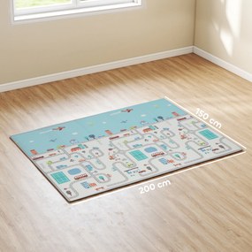 Baby Play Mat Animal Pattern Αφρός πάχους 1,5 cm Αντιολισθητική επένδυση