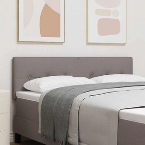 vidaXL Ρυθμιζόμενη Κρεβατοκεφαλή Taupe ύφασμα